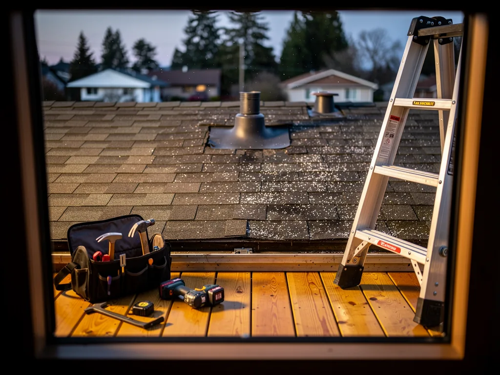 DIY vs when to call a pro for a typical Lake City roof scene